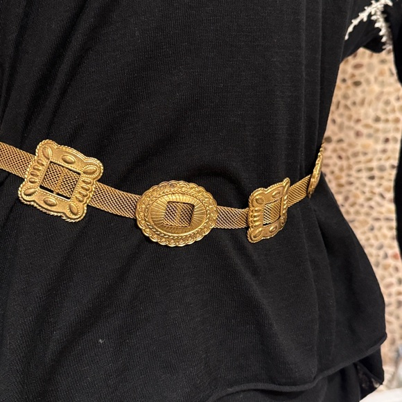 Streets Ahead Gold Decorative Belt NWOT - Picture 16 of 16